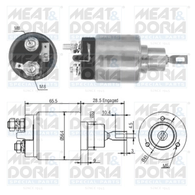 Solenoid Switch, starter